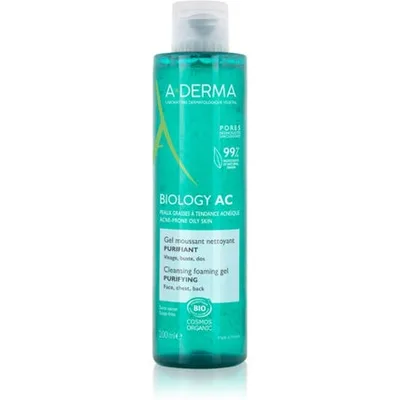 Gel facial Aderma AC, spumă purifiantă, 200ml
