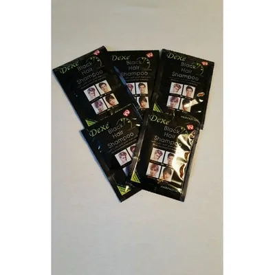 Dexe Instant Hair Dye Black Shampoo, Negru