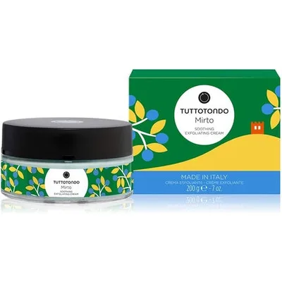 Cremă exfoliantă, Tuttotondo, Mirto, capac negru