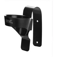 Suport pentru uscător de păr Eurostil, adaptabil, negru, metal