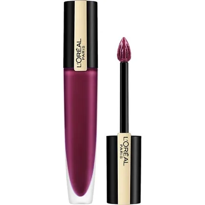 Ruj lichid, L'Oreal, Rouge Signature Metallic, 204 Voodoo
