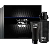 Set cadou parfum, Iceberg, Twice Nero, parfum 125ml, gel de duș 100ml