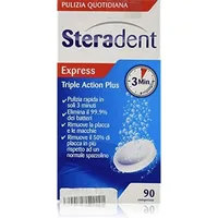 Tablete curățare proteze, Steradent, Ta Plus, 90 buc