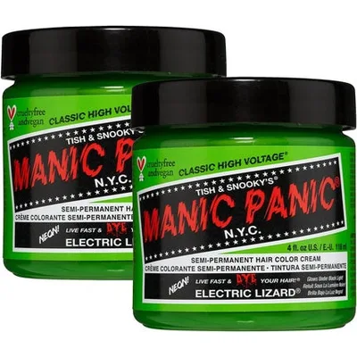 Vopsea semi-permanentă păr, Manic Panic, Electric Lizard, 118ml