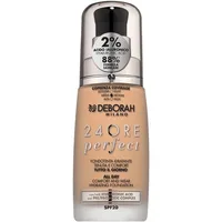 Fond de ten lichid, Deborah, 24 Hours Perfect Moisturising SPF 20, Caramel Beige