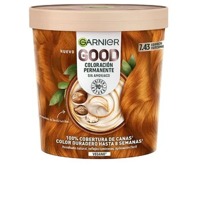 Vopsea de păr, Garnier, Cocoon 7.43 Arămiu Tumeric