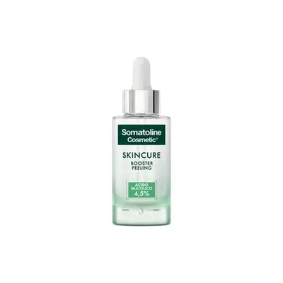 Ser facial cu peeling, Somatoline Cosmetic, Skincare Booster Peeling cu Acid Glicolic 4,5%, 30ml
