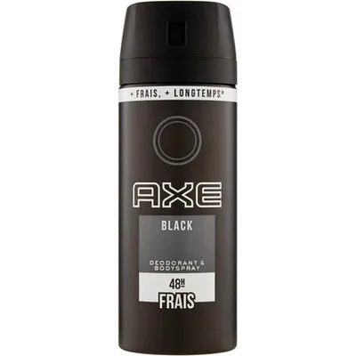 Deodorant Spray, Axe, Black, fără aluminiu, 150ml