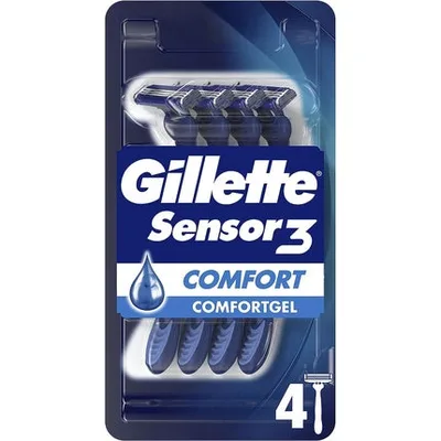 Aparat de ras de unică folosință, Gillette, Sensor3 Comfort
