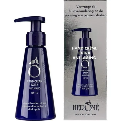 Cremă mâini, Herome, Anti Aging, albastru, 120ml