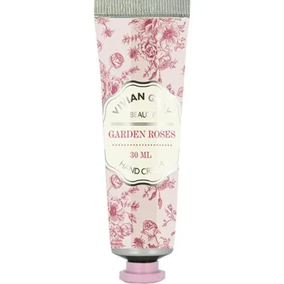 Cremă de Mâini, Vivian Gray, Garden Rose, 30 ml, design floral