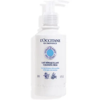 Lapte demachiant, L'Occitane, Shea Butter, 200ml, Vegan
