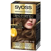 Vopsea permanenta, Syoss Oleo Intense, 6-10 blond inchis