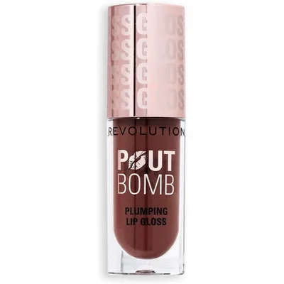 Lip Gloss, Revolution Beauty, Pout Bomb, maro