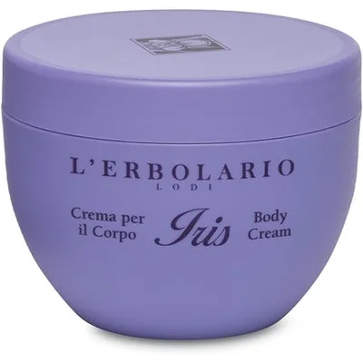 Cremă de corp, L'Erbolario, Iris, mov, 300ml