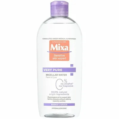 Apa micelară Mixa, ten sensibil, 800g