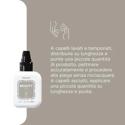 Ulei de păr Kemon Beauty Oil Softening, 140 ml