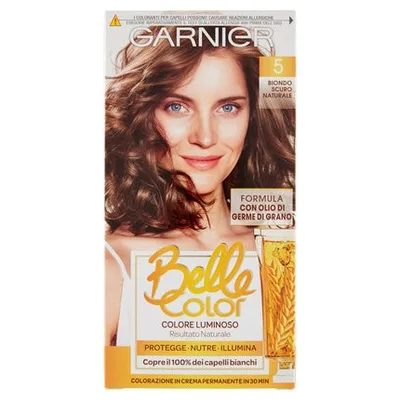 Vopsea de păr, Garnier Belle Color, blond închis natural