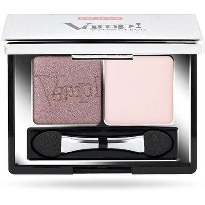 Fard de pleoape, Pupa Milano Vamp! Compact Duo, Soft Mauve
