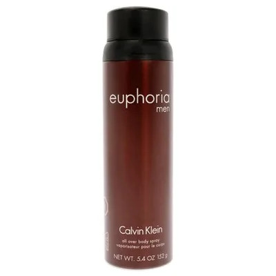 Deodorant Spray Calvin Klein Euphoria Men cu note de ghimbir și piper