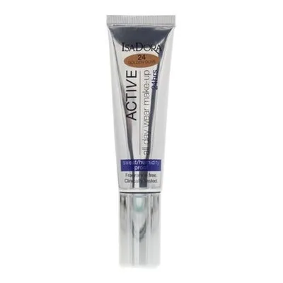 Primer facial Isadora Active 24H, 24 Golden Olive, 35ml