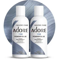 Vopsea de păr, Adore, 198, albastru pudrat