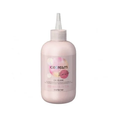 Ulei pentru păr, Inebrya Ice Cream, keratină, 200ml
