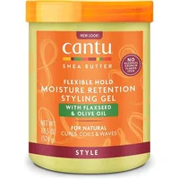 Gel pentru styling, Cantu, cu seminte de in si ulei de masline, 524g