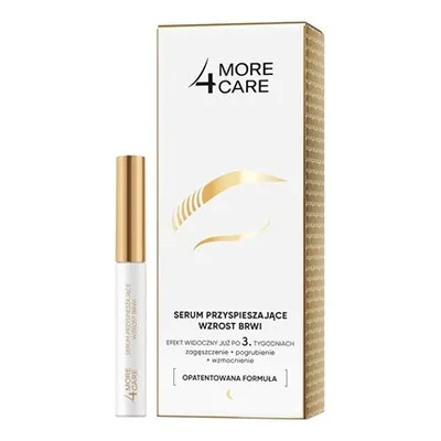 Ser pentru accelerarea creșterii sprâncenelor, Long 4 Lashes, 3 ml