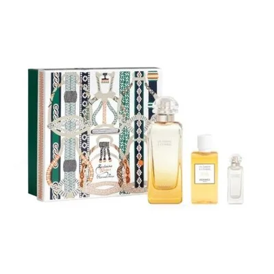 Set parfum, Hermès, Un Jardin à Cythère, EdT 100 ml + EdT 7.5 ml + Gel de duș 40 ml