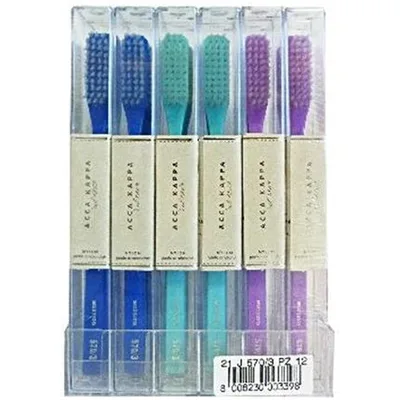 Periuță de dinți manuală Acca Kappa, Soft, peri din nylon