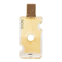 Eau de Parfum, Ajmal, Evoke Her, auriu, sticlă transparentă, 75ml