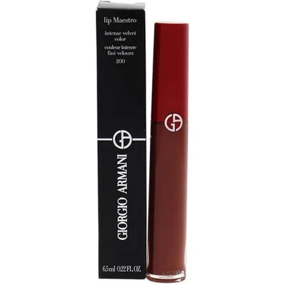 Ruj lichid, Giorgio Armani, Lip Maestro, roșu, 6.5ml