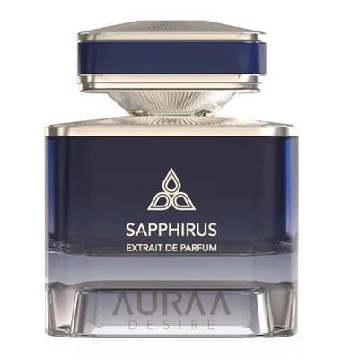 Auraa Sapphirus Extrait de Parfum, 100 ml, sticlă albastru închis