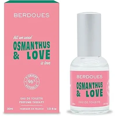 Eau de Toilette, Berdoues, Osmanthus & Love, roz, 30 ml