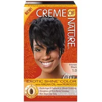Vopsea de păr, Creme Of Nature, Moroccan Argan Oil, negru intens