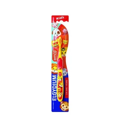 Periuță de dinți pentru copii Elgydium Emoji
