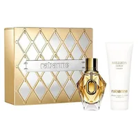 Set Cadou Paco Rabanne Million Gold For Her, Parfum & Cremă Corp, 50ml + 100ml
