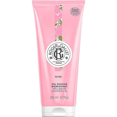 Gel de duș, Roger & Gallet, Rose, 200ml
