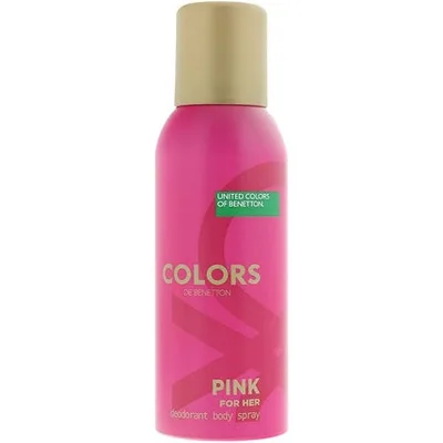 Deodorant spray, Benetton, Pink, 150 ml