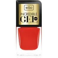Lac de Unghii Gel Wibo Incredible, Culoare Roșie, Capacitate 5ml