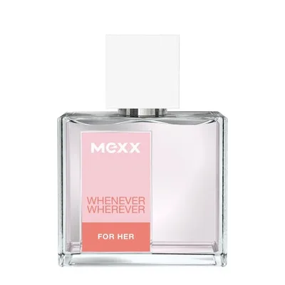 Apă de Toaletă, Mexx, Whenever Wherever, aromă floral-fructată, 30ml