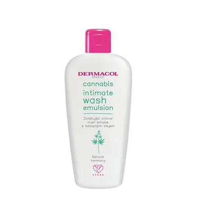 Emulsie spalare intima, Dermacol, 200 ml, cannabis