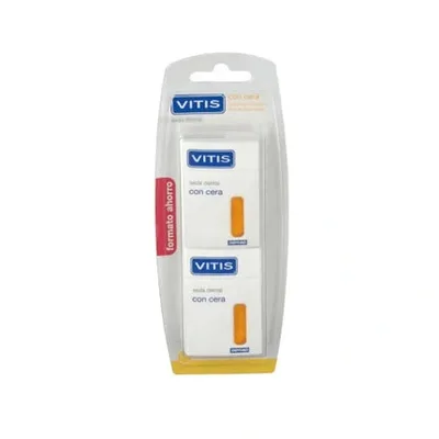 Ață dentară Vitis Waxed Dental Floss 2x50m