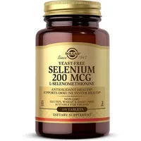Seleniu, Solgar, 200mcg, 100 Tablete