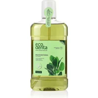 Apă de gură, Ecodenta, 500ml, fără alcool, mentă