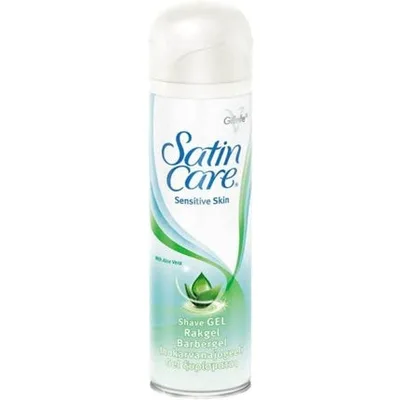 Spumă de ras, Gillette, Satin Care, 200 ml, pentru piele sensibilă