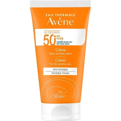 Cremă de Protecție Solară, Avène, SPF50+, 50ml