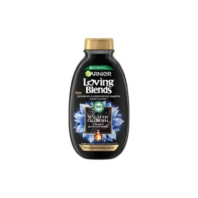 Șampon pentru păr Garnier Loving Blends Magnetic Charcoal, 523ml