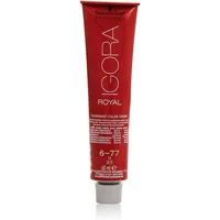 Vopsea de par permanenta, Schwarzkopf, Igora Royal, 6-77 Blond Inchis Cupru Extra, 60ml
